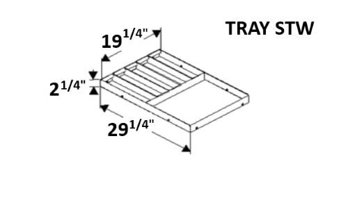 TRAY STW